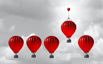 Competitive advantage - hot-air balloon