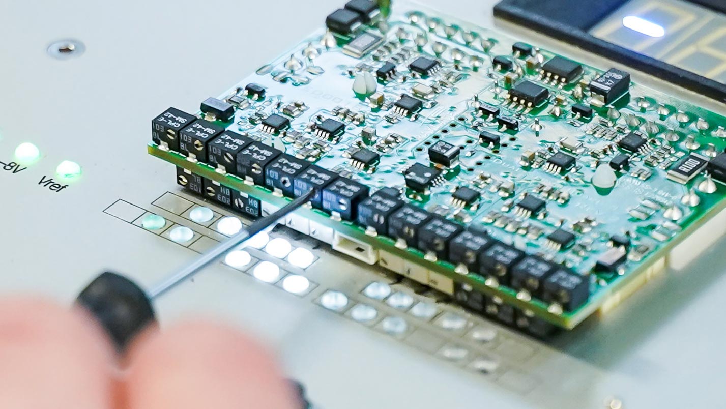 PCBs are branded or marked to facilitate traceability.